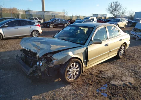 2003 Hyundai Sonata Gls/Lx from USA, damaged, VIN KMHWF35HX3A785971